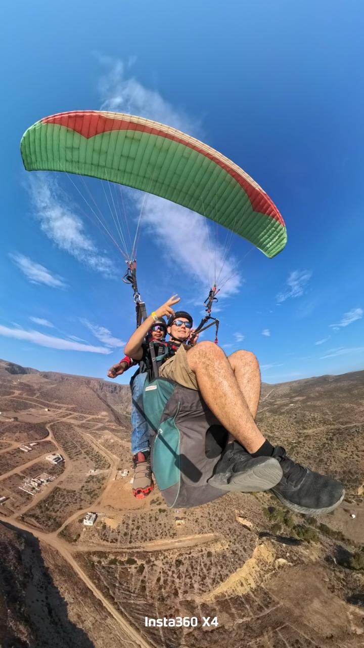 Vuelo en paramotor