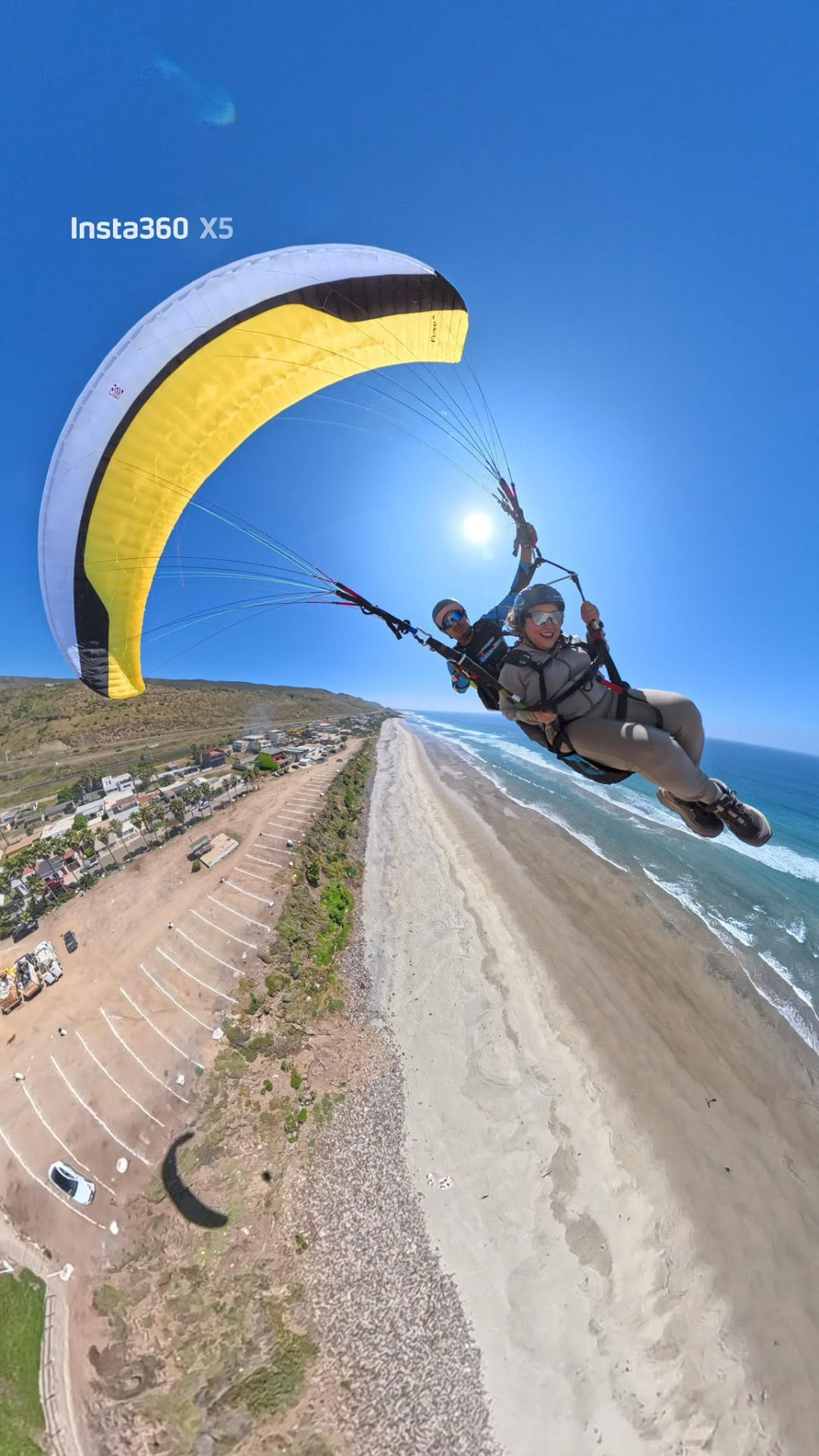 Vuelo en parapente